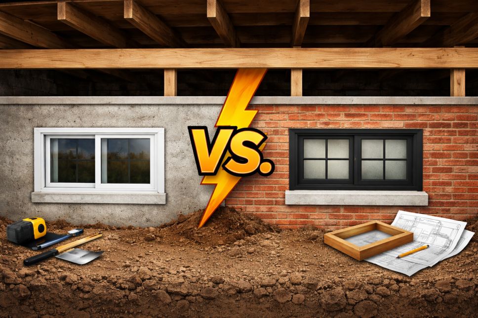 Best Crawl Space Windows for Replacement